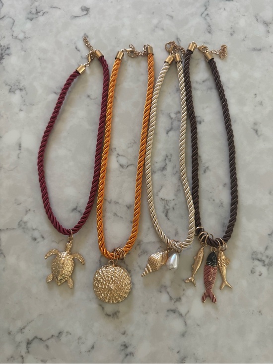 Mayamar Jewelry - Mayamar 14k Gold Coastal Charm Rope Necklaces Set of 4